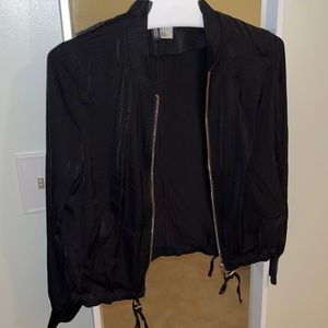 Black H&M bomber
